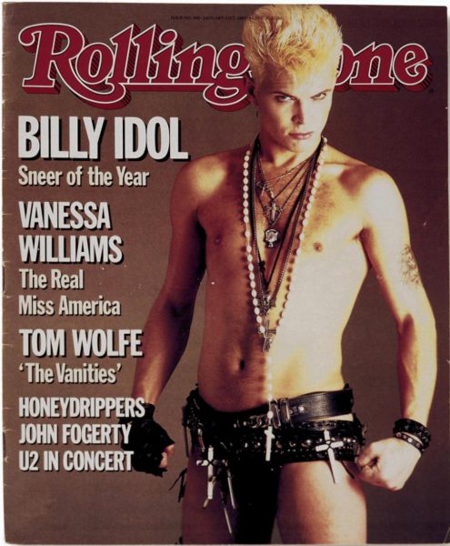 1985, на обложке "Rolling stone"