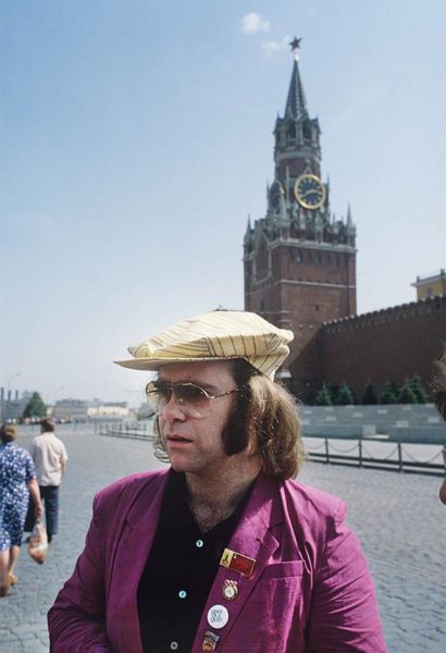 Элтон Джон на Красной площади в 1979 году
